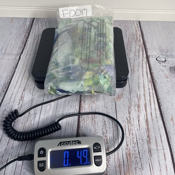 Apt 9 Blouse Size L Tie-Dye Green Blue Crochet Overlay Rhinestones V-Neck Y2K - Picture 12 of 12